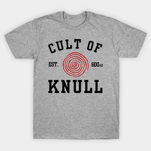 Cult Of Knull (black) T-Shirt by iSymbiote